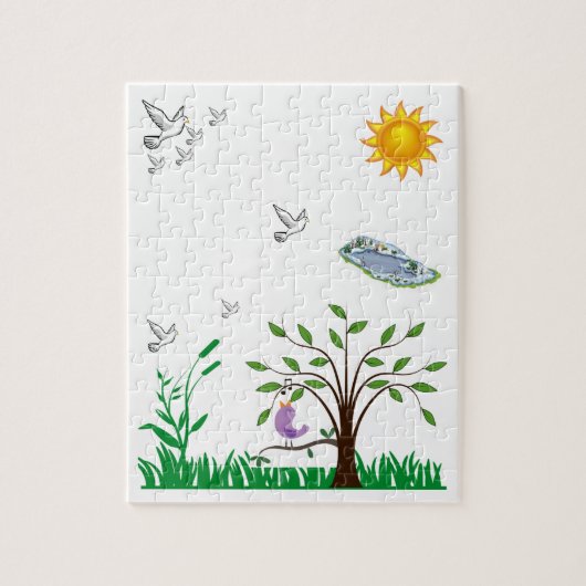 バードジグソーパズル ジグソーパズル (縦)