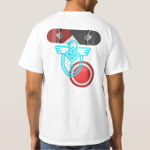 バードスケートボード Tシャツ (裏面)