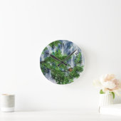 バードスネスト滝時計 ラウンド壁時計 (ホーム)