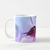 バードスノー325 mlクラシックホワイトマグカップ コーヒーマグカップ (左)