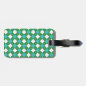 バードズアイビューゴルフコース – 名前をカスタムする ラゲッジタグ (裏面横)