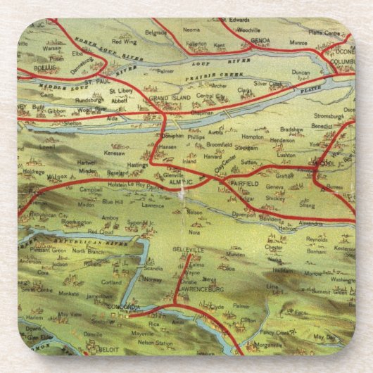 バードセイズビュープ素晴らしレーンズ コースター (正面)