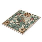 バードタイルアールヌーボー タイル (側面)