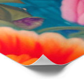 バードタンクのトップが可愛い少女 ポスター (角)