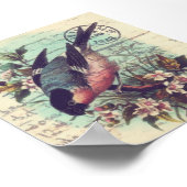 バードデジタルアート ポスター (角)