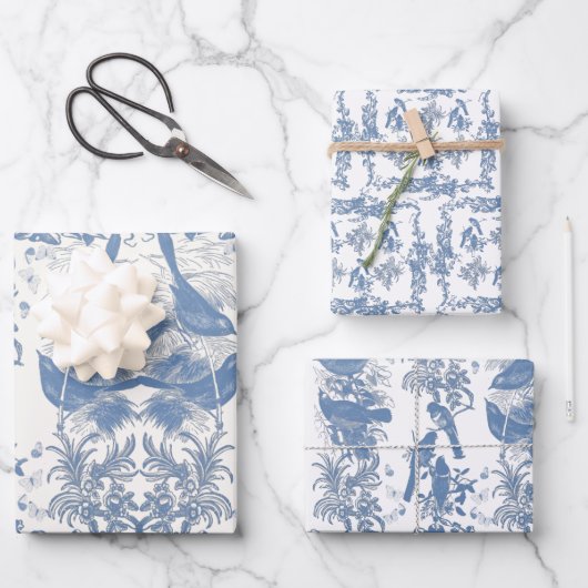 バードトイル紙 ラッピングペーパーシート (正面)