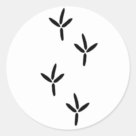 バードトラック(egret) ラウンドシール (正面)