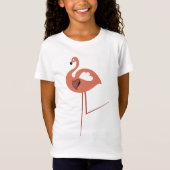 バードドゥルフラミンゴ Tシャツ (正面)