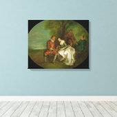 バードネスター キャンバスプリント (インサイチュ (ウッドフロア))