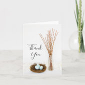 『バードネストエッグス&プッシーヤ結婚ロウズ』 サンキューカード (正面)