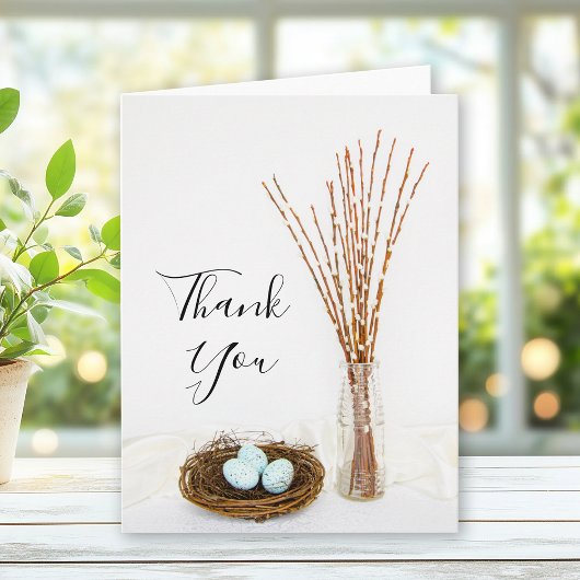 『バードネストエッグス&プッシーヤ結婚ロウズ』 サンキューカード