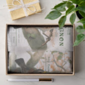 バードネストツリーヴィンテージフランスのスクリプトの分離 薄葉紙 (ギフト)