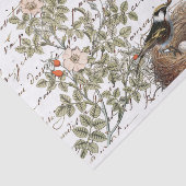 バードネストピンクローズバタフライ金ゴールドスクリプフランスのト 薄葉紙 (詳細)