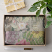 バードネストフローラガーデンフラワーバタフライアート 薄葉紙 (ギフト)