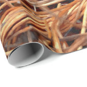 バードネストブラウンエッグスオールドヴィンテージアンティークレトロ ラッピングペーパー (ロールコーナー)