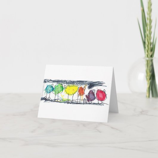 バードノテカード ノートカード (正面)