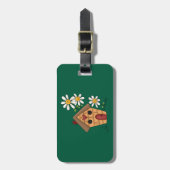 バードハウスと花 ラゲッジタグ (正面縦)