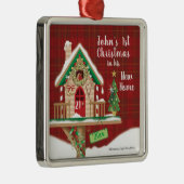 バードハウスのニューホームでクリスマス1回目 メタルオーナメント (右)