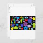 「バードハウスコレクション」系統 ポストカード (正面/裏面)