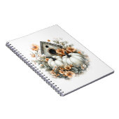 バードハウスシャツカントリーパンプキン ノートブック (右側)