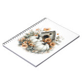 バードハウスシャツカントリーパンプキン ノートブック (左側)