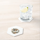 バードハウスシャツカントリーパンプキン ペーパーコースター (インサイチュ)