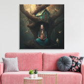 バードハウスドリームズ キャンバスプリント (インサイチュ (リビング))