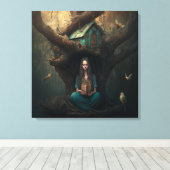 バードハウスドリームズ キャンバスプリント (インサイチュ (ウッドフロア))