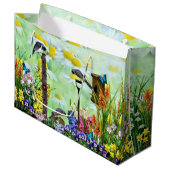 バードハウスフラワーガーデン ラージペーパーバッグ (正面アングル)