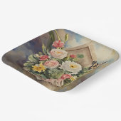 バードハウスブーケ – 紙プレート ペーパープレート (傾斜あり)