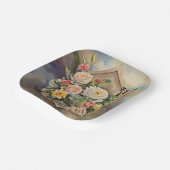 バードハウスブーケ – 紙プレート ペーパープレート (傾斜あり)