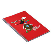 バードハウスメリークリスマス ノートブック (右側)