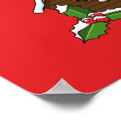 バードハウスメリークリスマス ポスター (角)