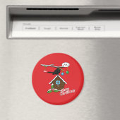 バードハウスメリークリスマス マグネット (インサイチュ (食洗機))