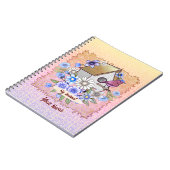 バードハウスレッドバードノート ノートブック (左側)