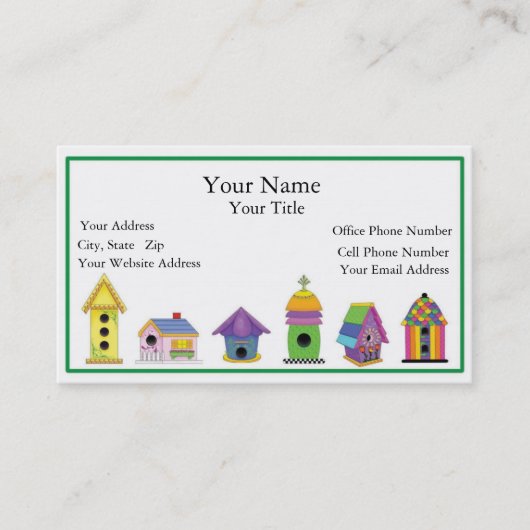 バードハウス名刺 名刺 (正面)