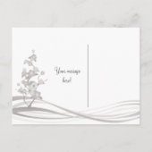 バードハウス引越し案内はがき緑 案内ポストカード (裏面)