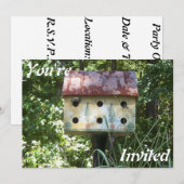 バードハウス招待状 招待状 (正面/裏面)