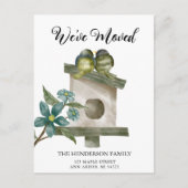 バードハウス新住宅引越し案内はがき ポストカード (正面)