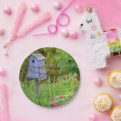 バードハウス紙プレート ペーパープレート (パーティー)