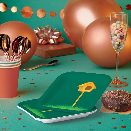 バードハウス ペーパープレート