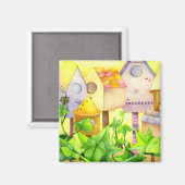 バードハウス マグネット (正面/裏面)