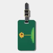 バードハウス ラゲッジタグ (正面縦)