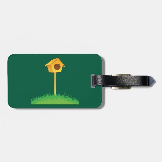 バードハウス ラゲッジタグ (裏面横)