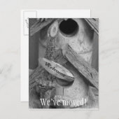 バードハウス – 引越しはがき 案内ポストカード (正面/裏面)