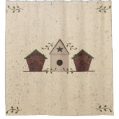 バードハウズ初期のシャワーカーテン シャワーカーテン (正面)