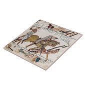 バードハロルド王のバトルでのバイュー・タペストリーの死 タイル (側面)