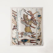 バードハロルド王のバトルでのバイュー・タペストリーの死 タペストリー (正面)