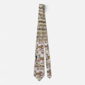 バードハロルド王のバトルでのバイュー・タペストリーの死 ネクタイ (正面)