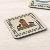 バードハ初期のウスコルクコースター コースター (左側)